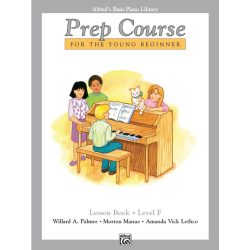 Alfred's Basic Piano Prep Course - Lesson Book F