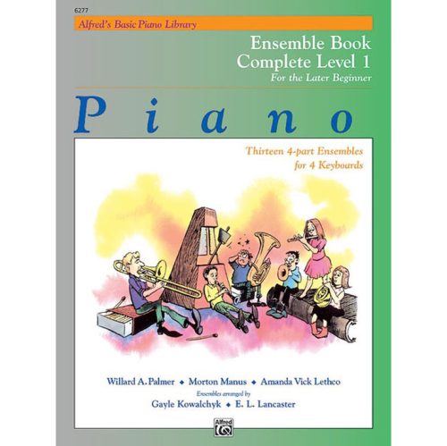 Alfred's Basic Piano Library - Ensemble Book Complete 1