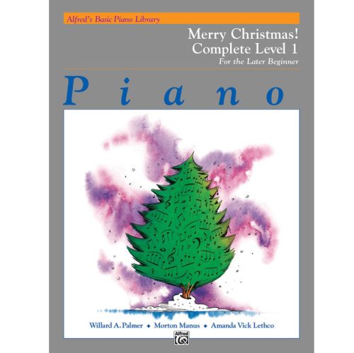 Alfred's Basic Piano Library - Merry Christmas Complete Book 1
