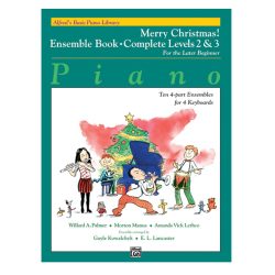 Alfred's Basic Piano Library - Merry Christmas Ensemble Book Complete Levels 2 and 3