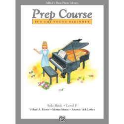 Alfred's Basic Piano Prep Course - Solo Book F