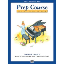 Alfred's Basic Piano Prep Course - Solo Book E