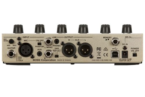 Boss VE-8 Acoustic Singer Effects Processor Pedal - Image 3