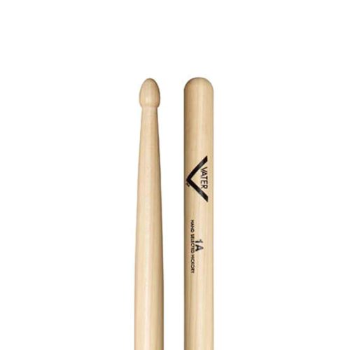 Vater American Hickory Drumsticks - 1A - Wood Tip - Image 2