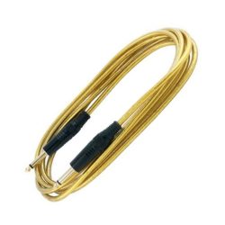 Warwick RockCable Series 3m Jack to Jack Instrument Cable (Gold)
