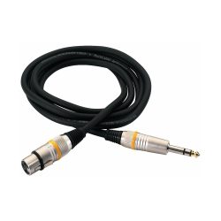 Warwick RockCable Microphone Cable - XLR (female) / TS (6.3 mm), Unbalanced, color coded - 10 m