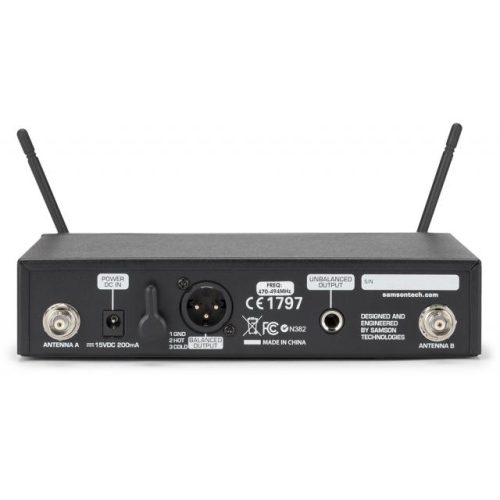 Samson Concert 99 Handheld Wireless System W/Q8 Mic - Image 2