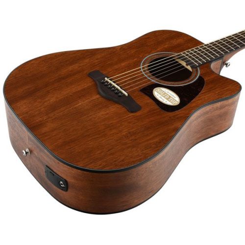 Ibanez AW54CE Acoustic-Electric Guitar - Open Pore Natural - Image 2
