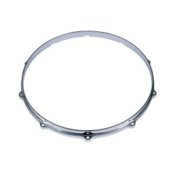 Tama Die Cast 10-Lug Snare Drum Hoop - 14 inch - Black Nickel - Batter Side