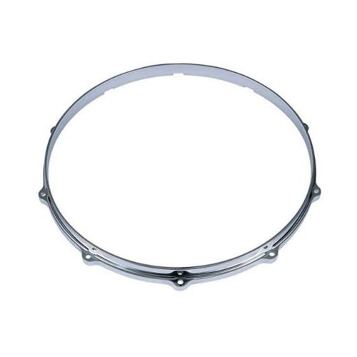 Tama Die Cast 10-Lug Snare Drum Hoop - 14 inch - Black Nickel - Batter Side
