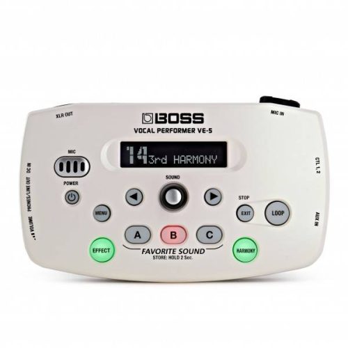 Boss VE-5 Vocal Performer - White