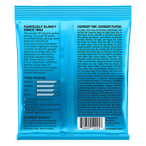 Ernie Ball Extra Slinky Nickel Wound Electric Strings - .008-.038 - Image 2