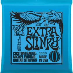 Ernie Ball Extra Slinky Nickel Wound Electric Guitar Strings - .008-.038