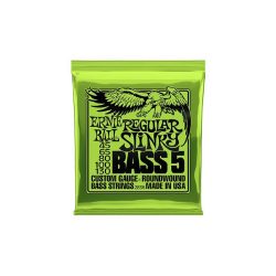 Ernie Ball 2836 Regular Slinky Nickel Wound Electric Bass Strings - .045-.130 5-string