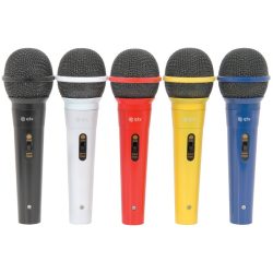 Skytec DM120 Set of 5 Colour Microphones