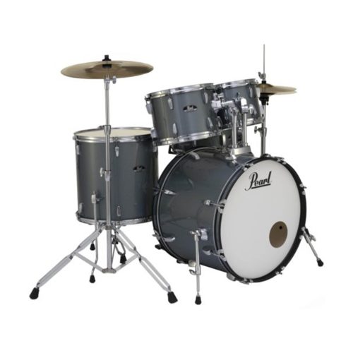 Pearl Roadshow RS525SC/C 5-piece Complete Drum Set with Cymbals - Charcoal Metallic