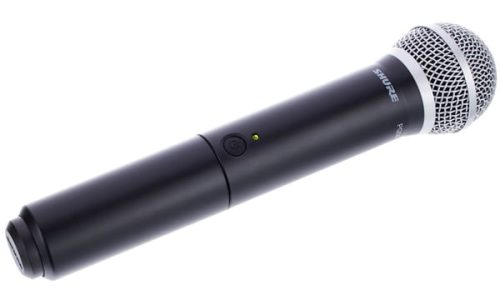 Shure BLX288/PG58 Dual Wireless Handheld Mic System w/ PG58 - Image 2