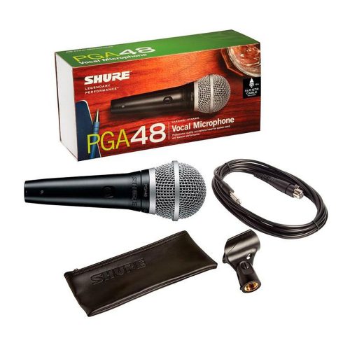 Shure PGA48 – Handheld Cardioid Dynamic Vocal Microphone - Image 3