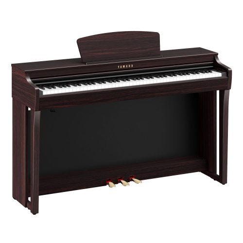 Yamaha CLP-725R Clavinova Digital Piano with Bench (Rosewood) - Image 2