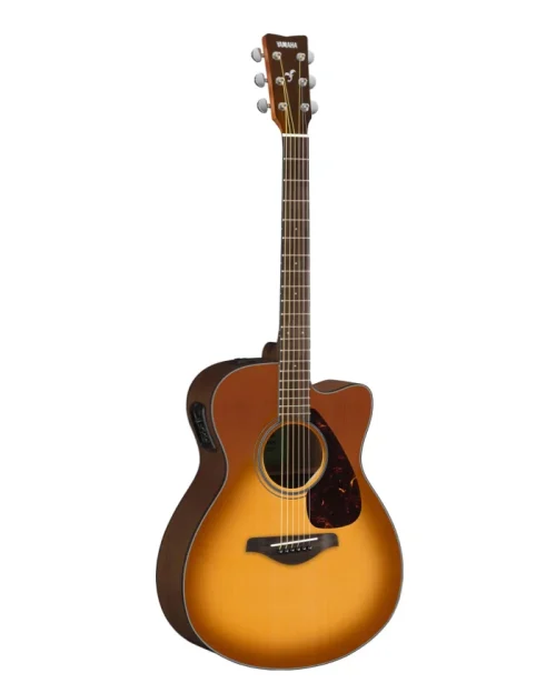 Yamaha FSX800C 6-String Acoustic Guitar - Sand Burst - Image 2