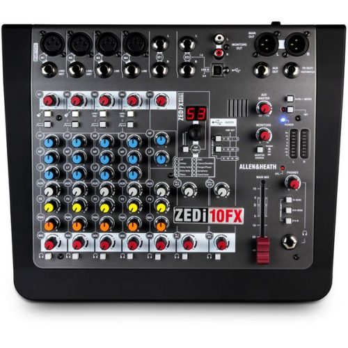 Allen and Heath ZEDi-10FX 10-channel Mixer with USB - Image 2