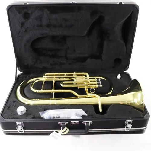 Jupiter JBR700 Bb Baritone - Clear Lacquer - Image 3