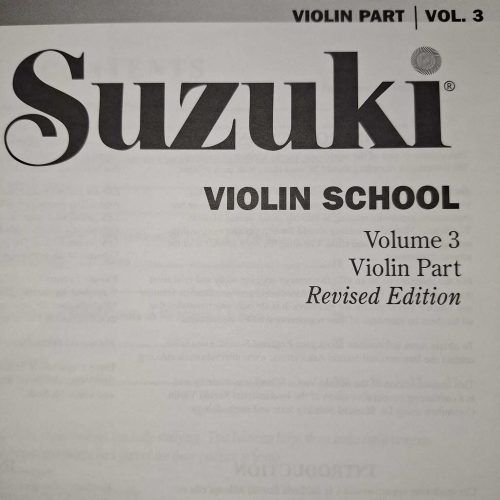 Suzuki Violin School Volume 3 Revised Edition - Image 5