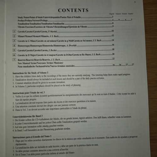 Suzuki Violin School Volume 3 Revised Edition - Image 3