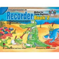 Progressive Recorder Young Beginners : Book 2 + CD