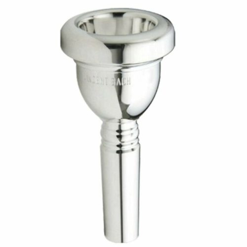 Bach 350 Classic Series Silver-plated Small Shank Trombone Mouthpiece - 6-1/2AL