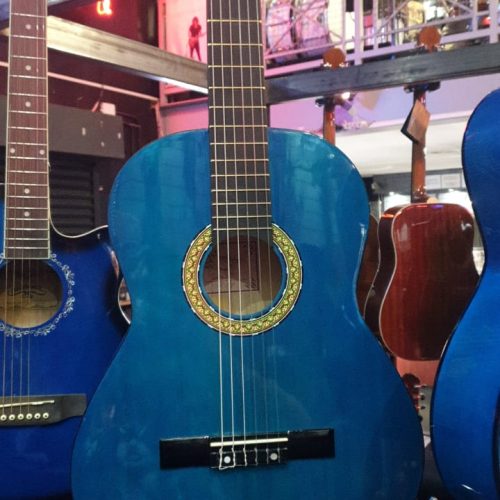 Santa Fe 4/4 Classical Guitar Light Blue