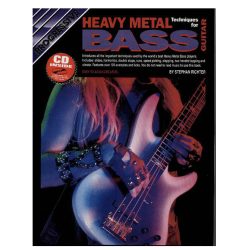Progressive Heavy Metal Techniques for Bass Guitar + CD