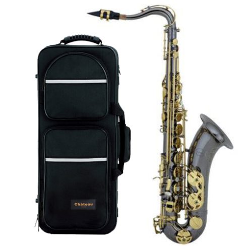 Chateau CTS-21 Bb Tenor Saxophone Black with Lacquered keys