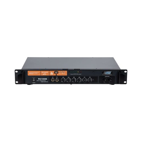 Hybrid PA100M 100 Watt 2 Zone 100V Line PA Amplifier - Image 2