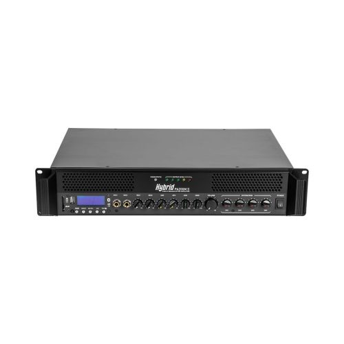 Hybrid PA200M 200-Watt 4 Zone 70v/100v Line PA Amplifier - Image 2