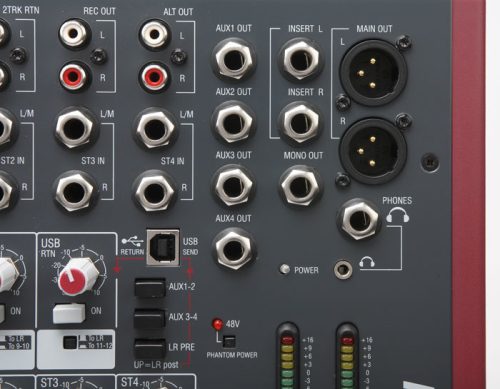 Allen and Heath ZED-14 12-channel Mixer - Image 3