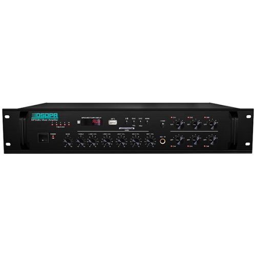 DSPPA MP310U 6 Zones Paging and Music Mixer Amplifier with USB and Tune