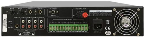 DSPPA MP310U 6 Zones Paging and Music Mixer Amplifier with USB and Tune - Image 2