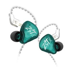 KZ ZST-X Drivers Hybrid HIFI Bass Earbuds - Cyan