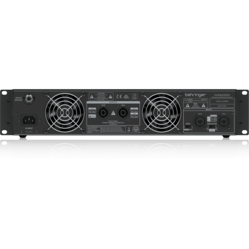 Behringer NX6000 6000W 2-channel Power Amplifier - Image 2