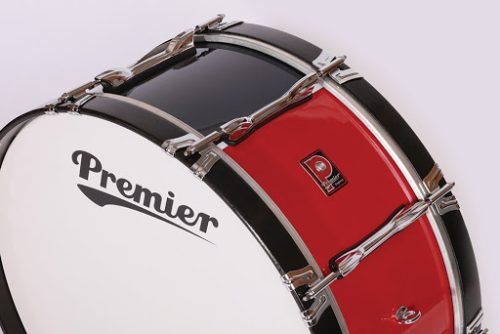 Premier 28 x 12 Marching Bass Drum - Military Livery - Image 2