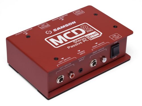 Samson MCD2 Pro - Stereo Passive PC Direct Box