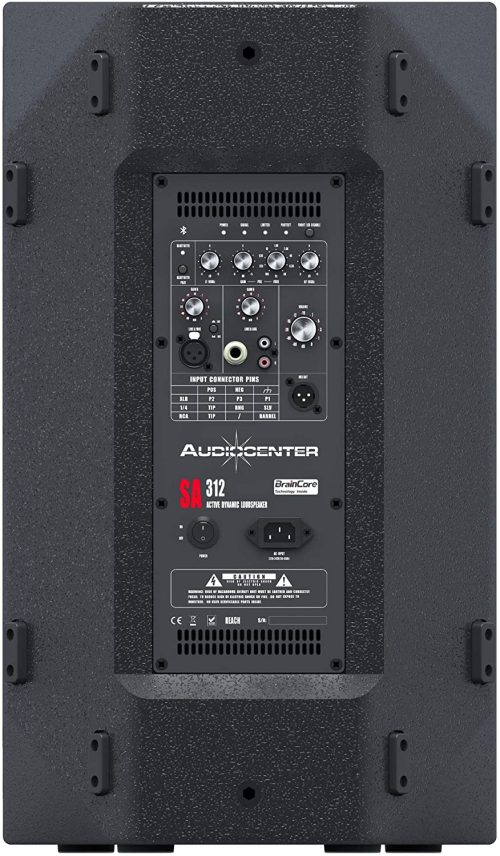Audiocenter SA312 - 12 inch Active 2-Way Speaker with Bluetooth - Image 2