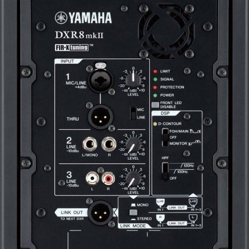 Yamaha DXR8mkII 1100W 8 inch Powered Speaker - Image 2