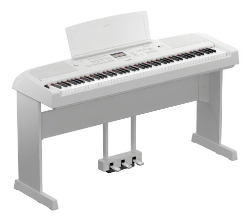 Yamaha DGX-670WH Digital Portable Grand Piano w/Stand