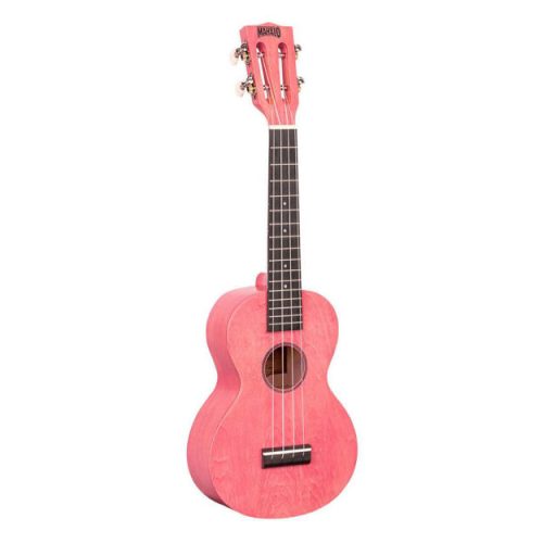 Mahalo Ukuleles Island Concert Ukulele with Gigbag - Coral Pink