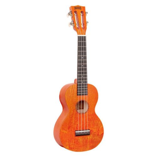 Mahalo Ukuleles Island Concert Ukulele with Gigbag - Orange Sun