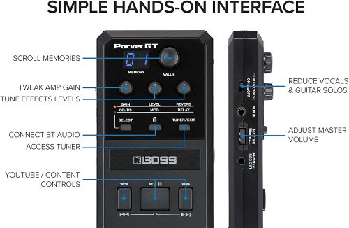 Boss POCKET GT Pocket Effects Processor - Image 3