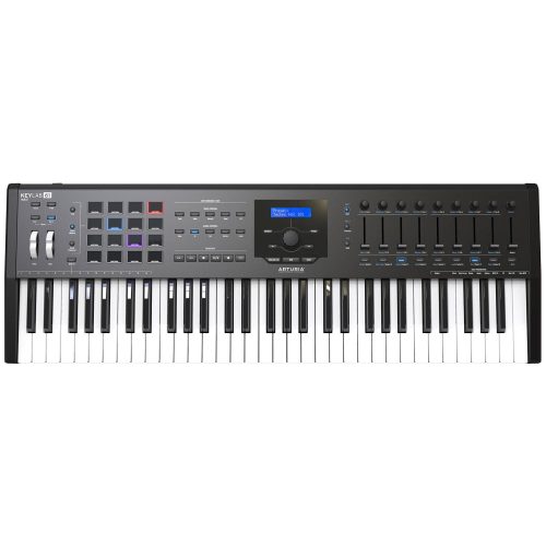 Arturia KeyLab 61 MKII Keyboard Controller (Black)