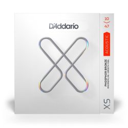 D'Addario Phosphor Bronze Acoustic Guitar Strings - .010-.047 Extra Light